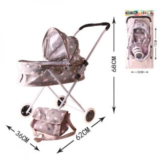 Տիկնիկի սայլակ պայուսակով