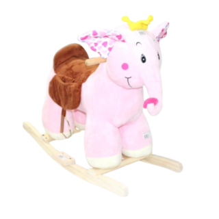 Մանկական ճոճանակ Փղիկ վարդագույն