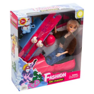 Տիկնիկ դահուկներով