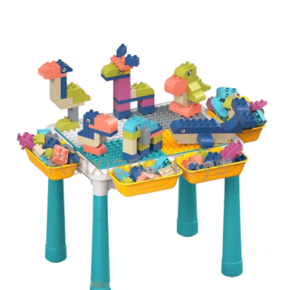 Կոնստրուկտորի սեղան փափուկ մասնիկներով և աթոռակով