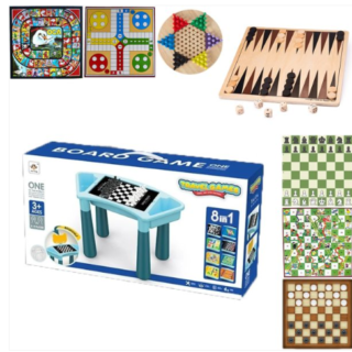 Սեղանի խաղերի հավաքածու 8 in 1