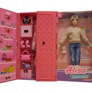 Տիկնիկ զգեստապահարանով